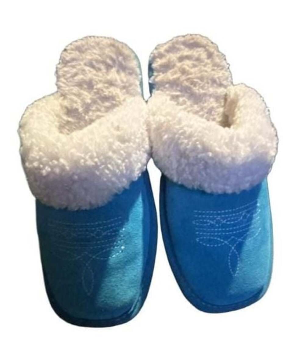 Ariat Women's Jackie Square Toe Slipper in Bright Turquoise